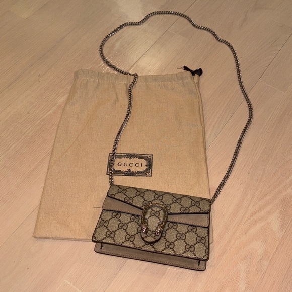 Gucci Super Mini Dionysus Monogram GG Supreme Bag - Picture 2 of 7